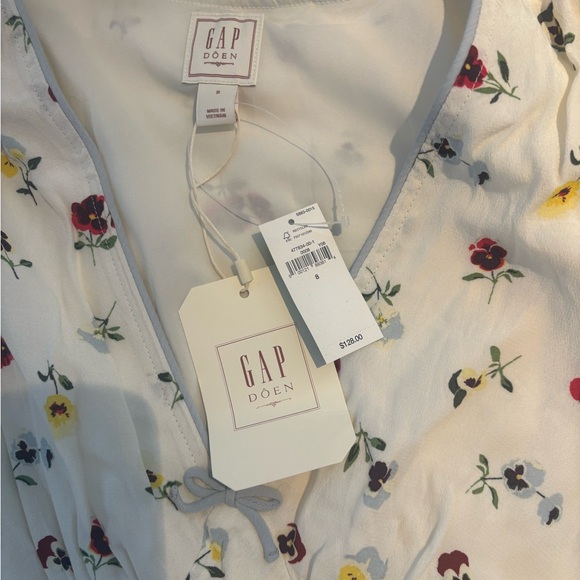 NWT Doen x Gap floral dress - size 8 - Picture 4 of 4